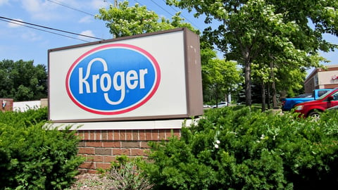 Westland, Mich./USA-7/13/19: A Kroger supermarket in the Detroit suburb of Westland.                               ; Shutterstock ID 1450557386