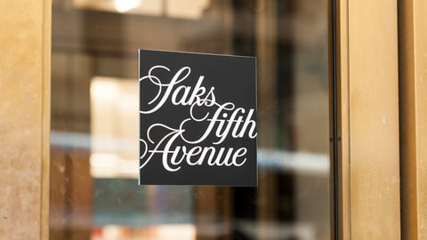 New York, New York, USA - October 10, 2019: Saks Fifth Avenue or Saks & Company on Fifth Avenue in Manhattan.; Shutterstock ID 1555449377