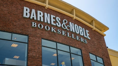 Ventura, California. 2024 June 17: Barnes and Noble Booksellers retail outlet. Exterior store front bookstore, sign, logos locating in mall. ; Shutterstock ID 2477269267
