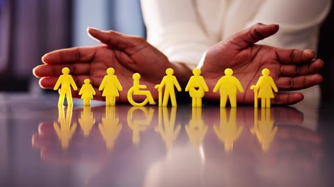 Ensuring Workplace Inclusivity through Diverse Hiring Practices and Comprehensive Insurance Coverage for All Employees and Families; Shutterstock ID 2479011383