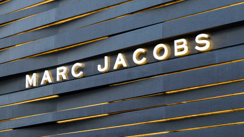 CIRCA JULY 2015 - HONG KONG: the logo of the brand "Marc Jacobs", Hong Kong.; Shutterstock ID 302497820