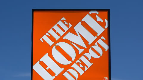 BLOOMINGTON, MN/USA - August 12, 2015: The Home Depot exterior. Home Depot is an American retailer of home improvement and construction products, supplies and services.; Shutterstock ID 308306402