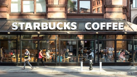 NEW YORK CITY - MAY 8, 2015: Starbucks store. Starbucks is the largest coffeehouse company in the world.; Shutterstock ID 316561052