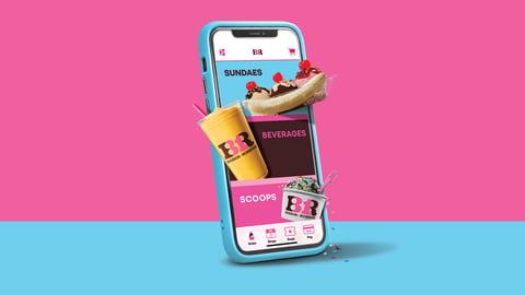Baskin-Robbins mobile app
