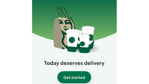 Starbucks DoorDash