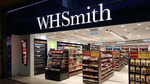 Melbourne, Australia - Nov 22: Selective focus view shop front view of WHSmith store at airport departure terminal. ; Shutterstock ID 2234344685