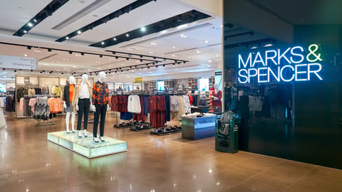 MACAO, CHINA - FEBRUARY 16, 2016: inside of Shoppes at Sands Cotai Centra. Shoppes at Sands Cotai Central is a large shopping mall in Macao; Shutterstock ID 457089139