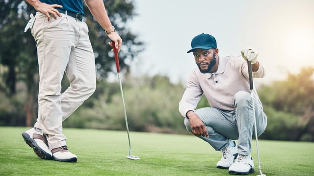 Golfers' spending habits include...