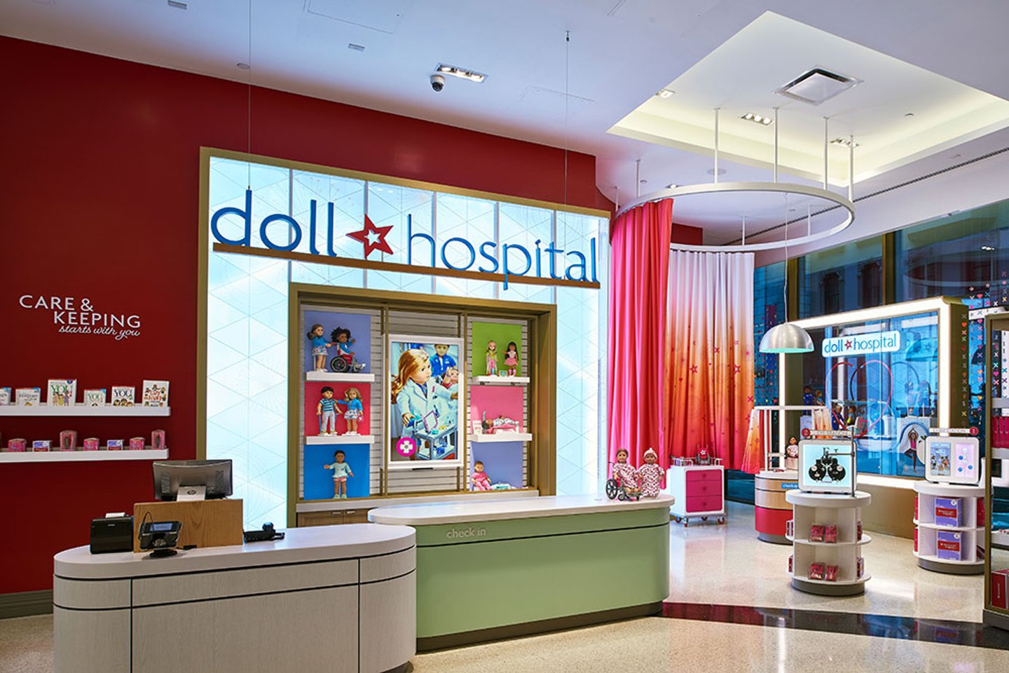 American Girl doll hospital