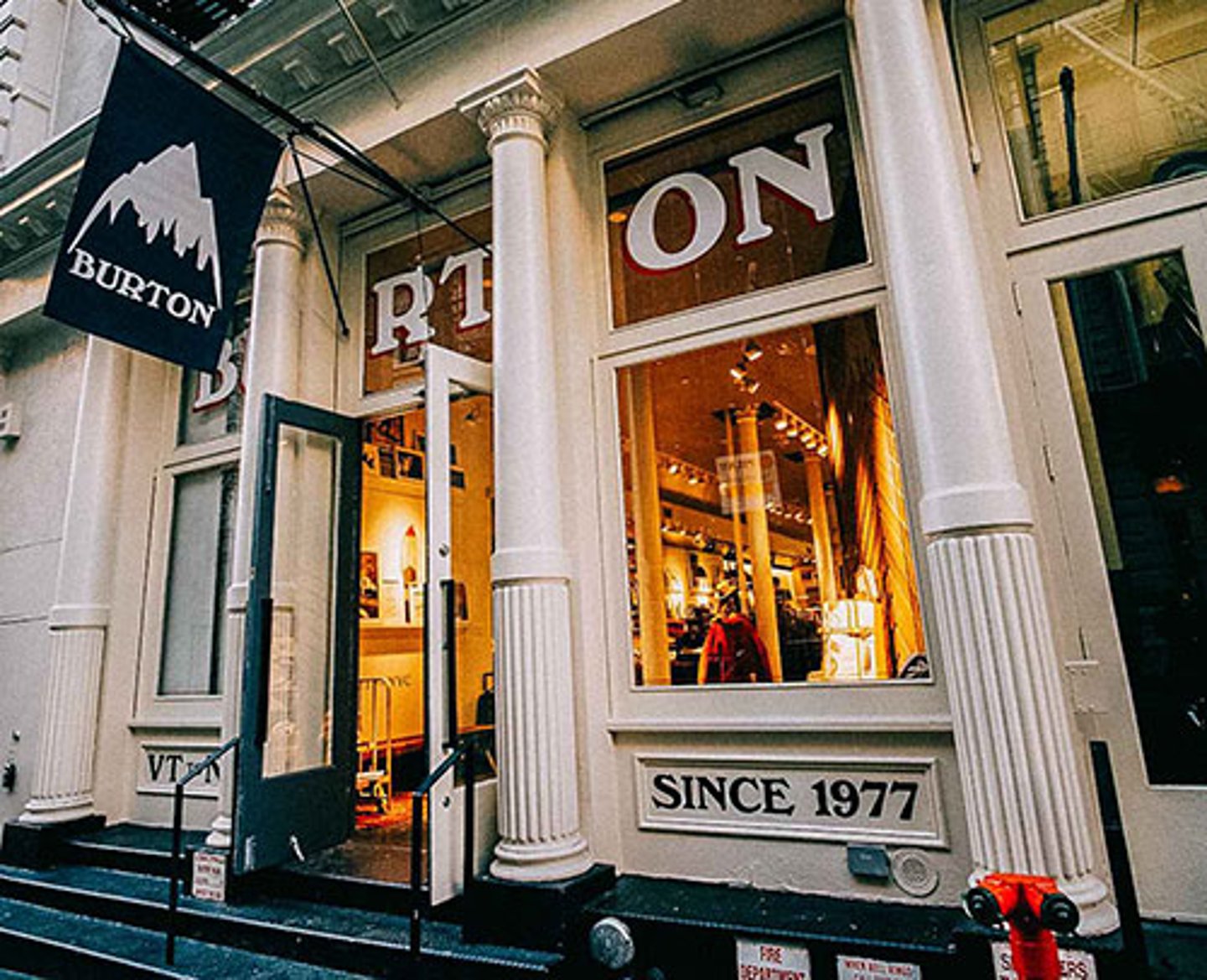 Burton NYC store