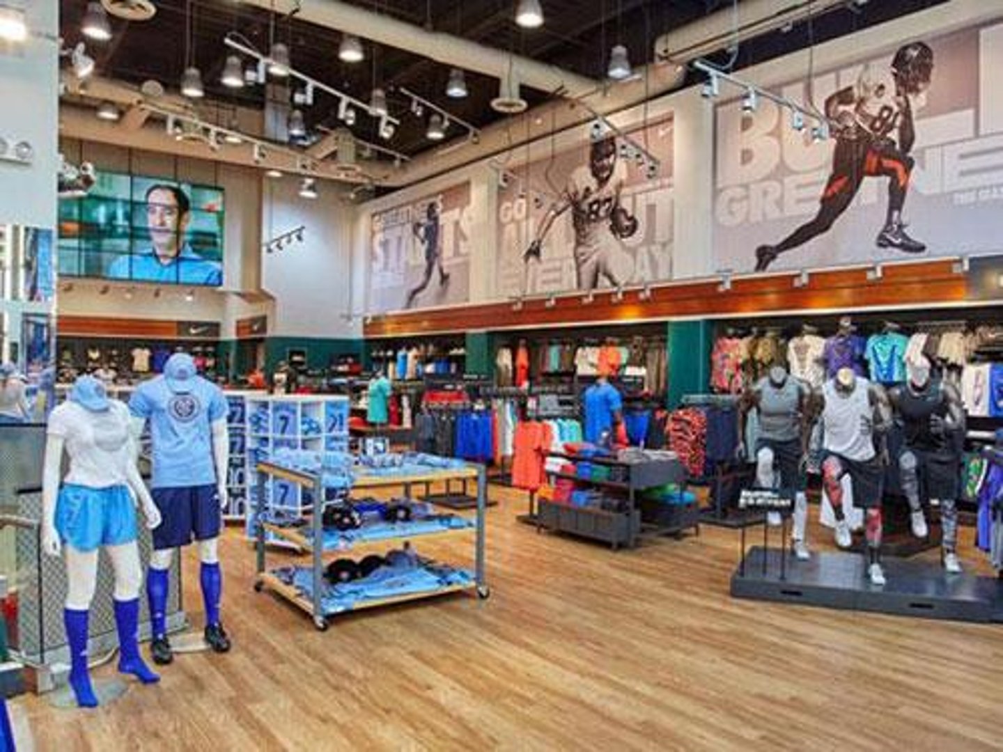 Modell's store interior