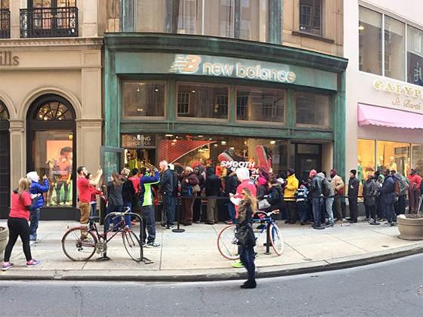 New Balance storefront