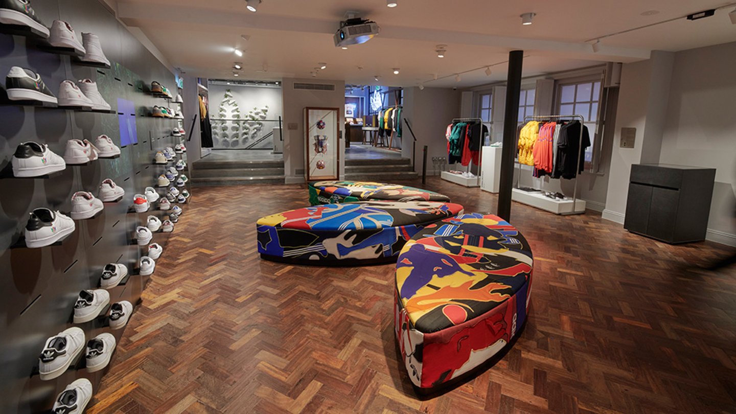 Adidas store design discount