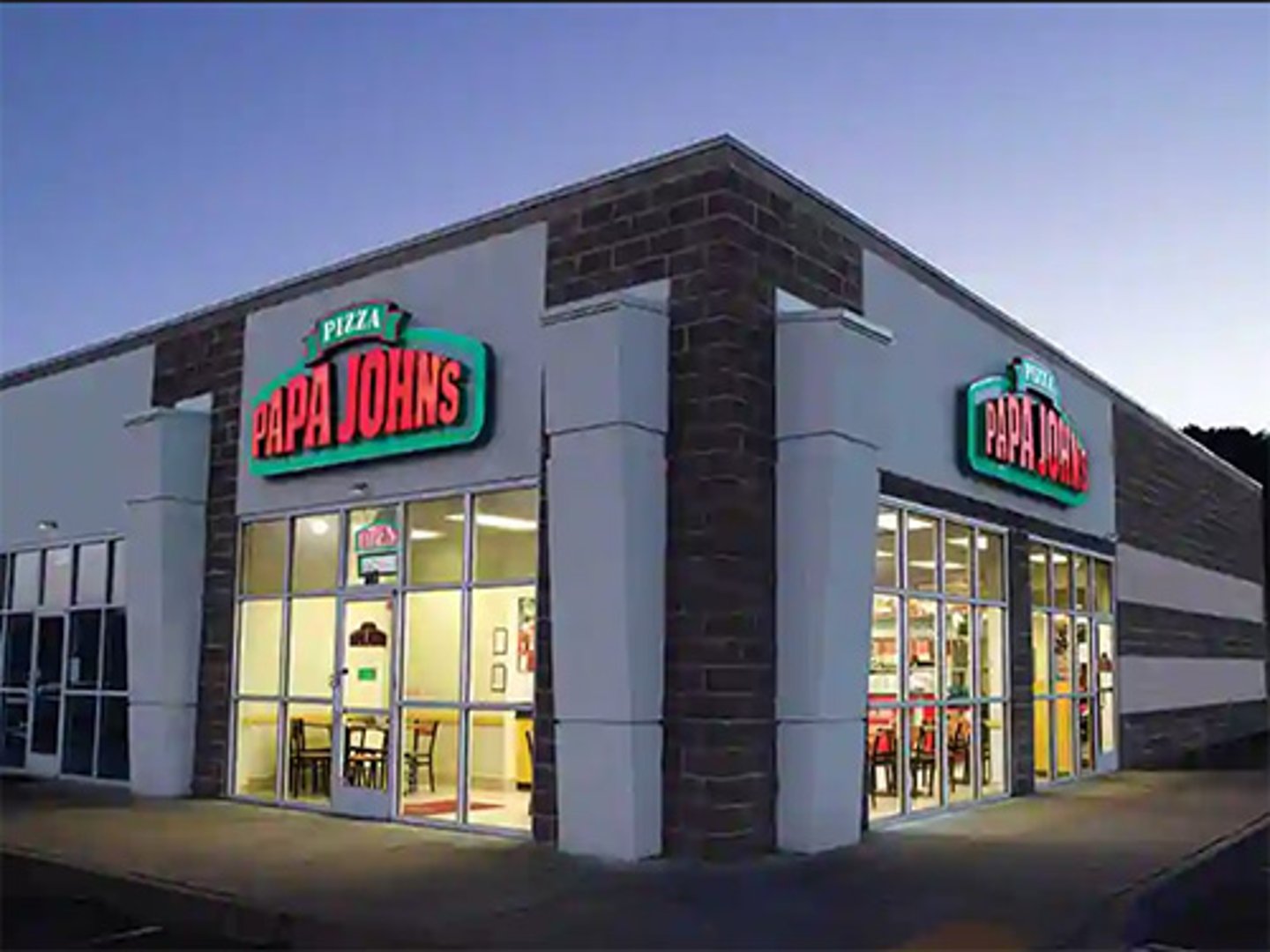 papa johns exterior