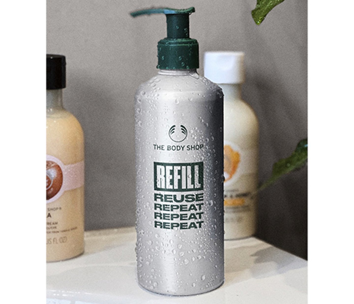 Body Shop refill bottle 