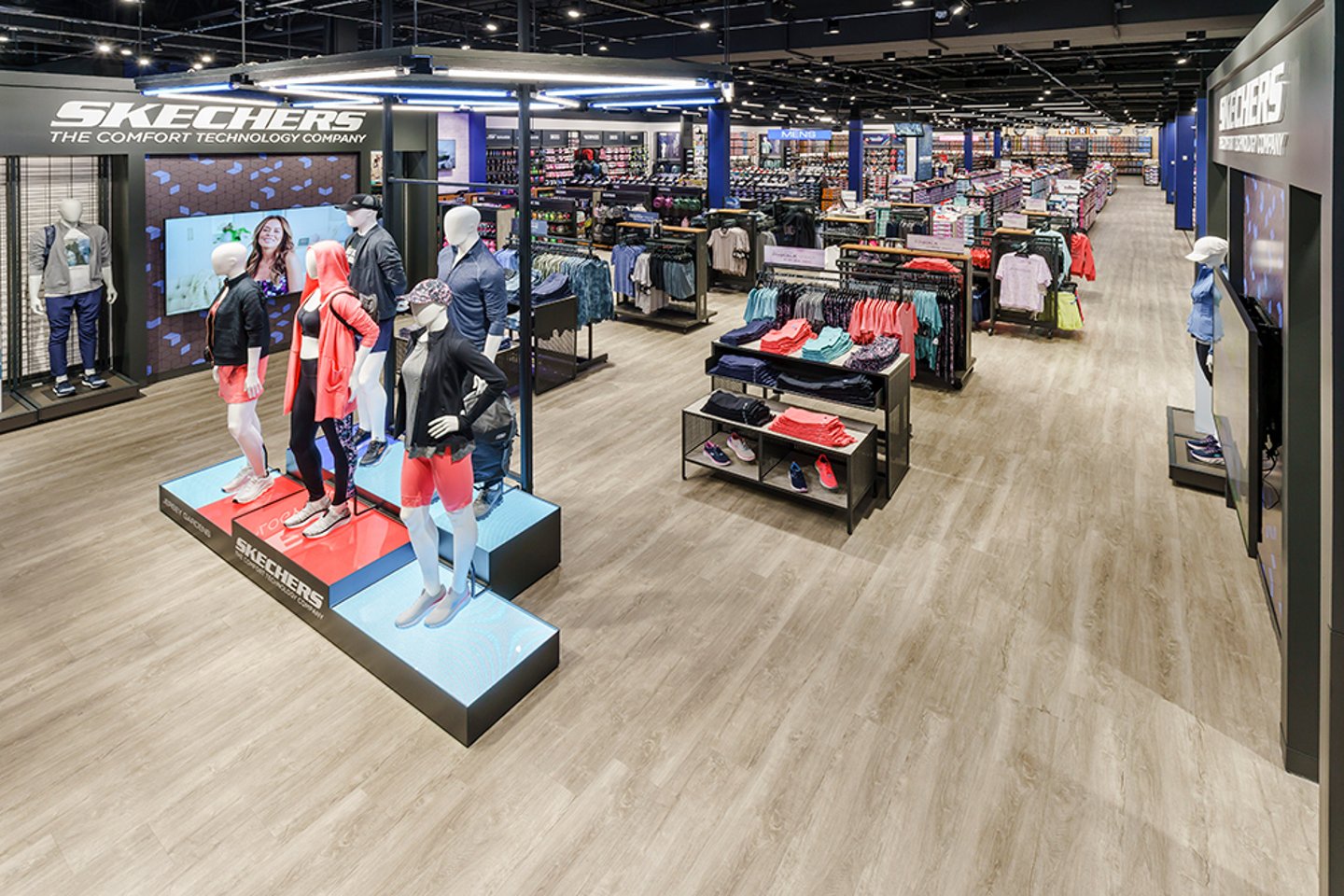 The new Skechers store