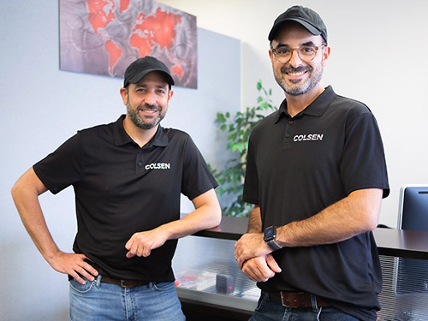 Armando Colimodio and Eduardo Rodriguez, co-owners of Colsen