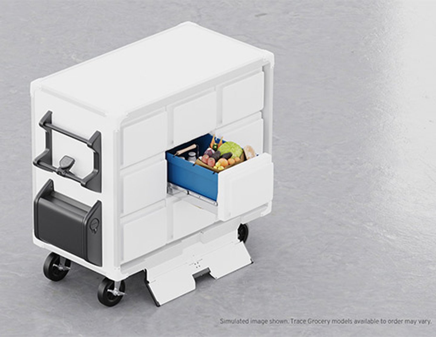 automated pick-up cart