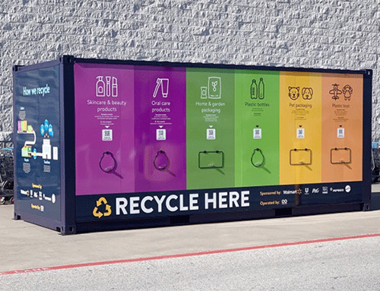 The Walmart Community Recycling Hub 