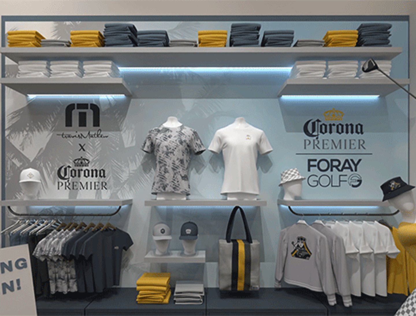 corona metaverse storefront