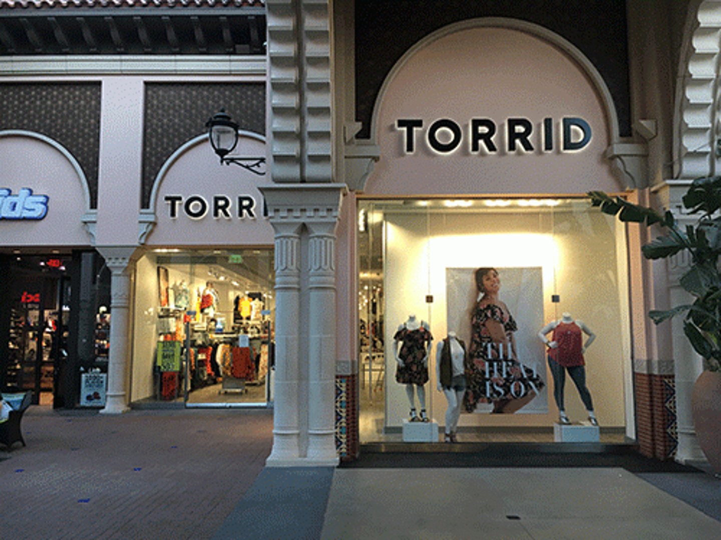 Torrid operated 639 stores at the end of its fiscal year.