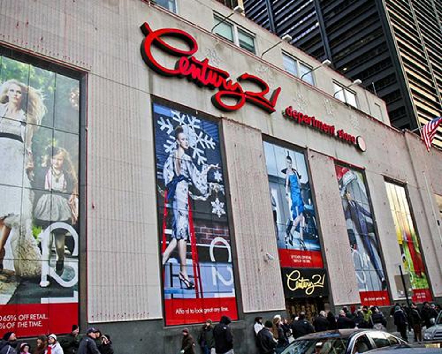 Century 21’s legendary flagship is located in downtown Manhattan.