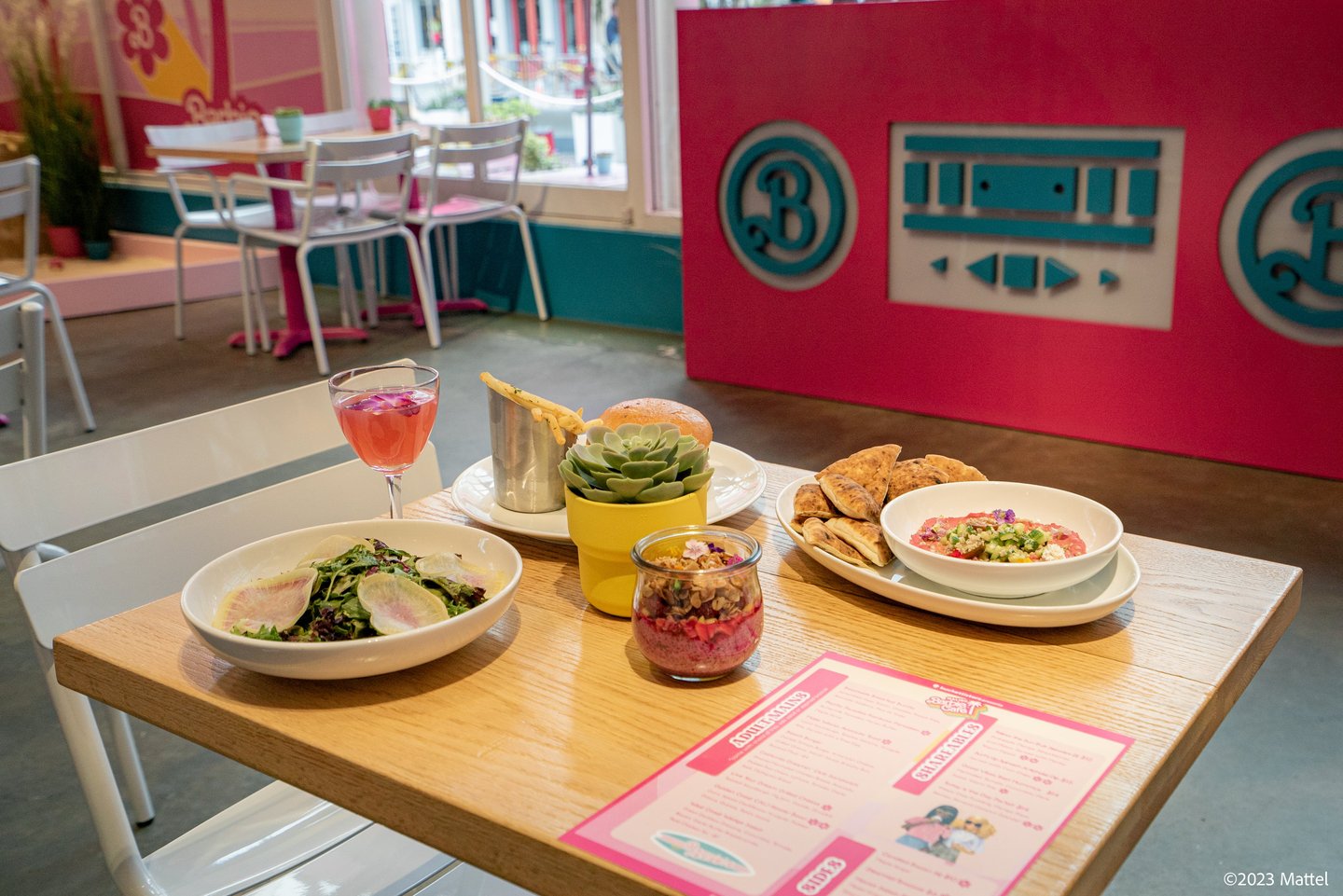 Malibu Barbie Café is located in the Seaport District of Manhattan. 