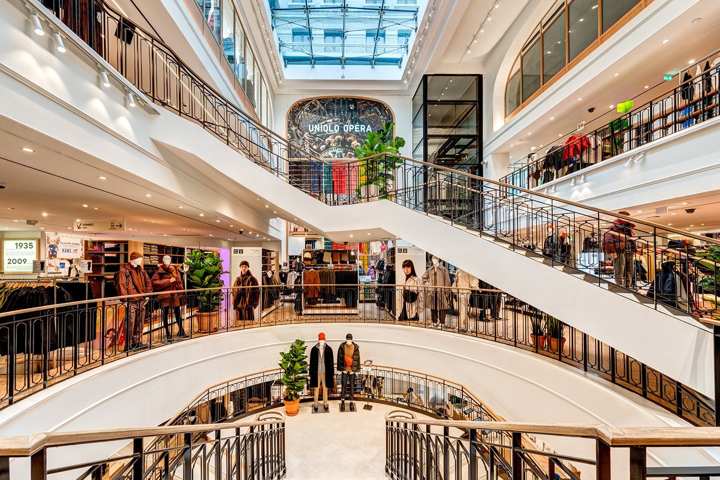 Uniqlo has reopened its Paris flagship.