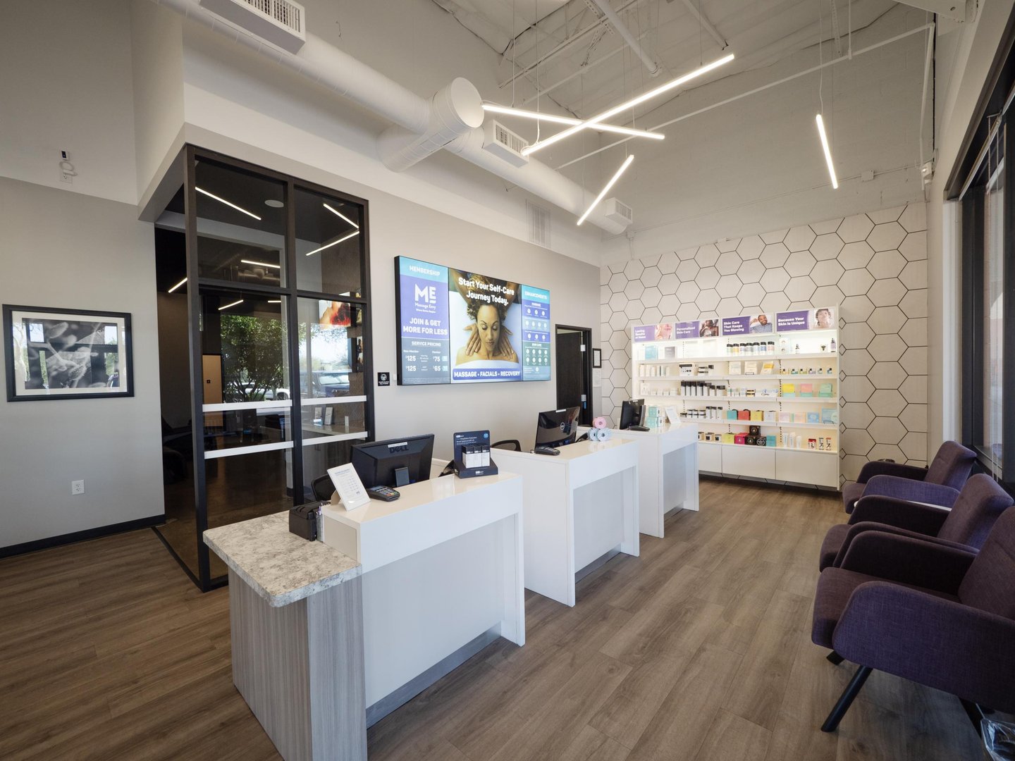 Massage Envy has debuted a new look at its location in Mesa, Ariz.