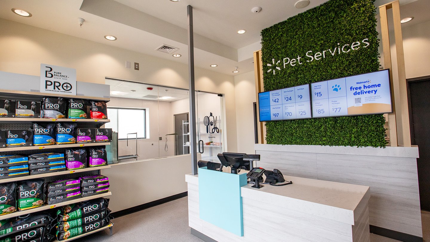 First Look Walmart opens its first ever pet services center Chain Store Age