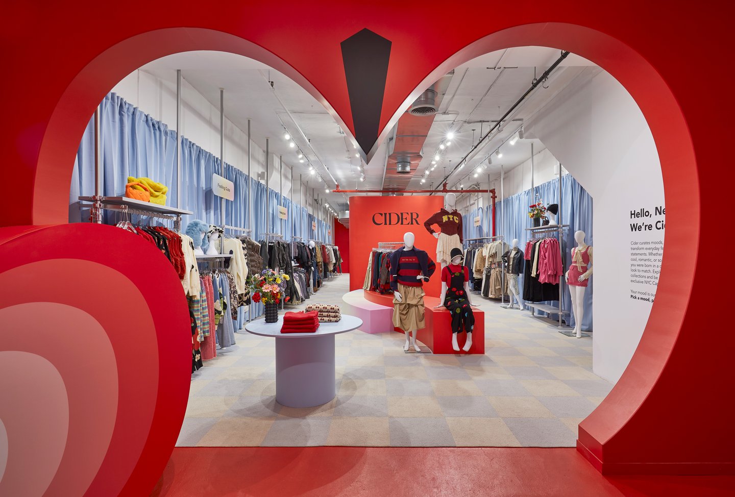 Gen-Z smart-fashion retailer Cider is making its physical store debut with a New York City-based pop-up location. 