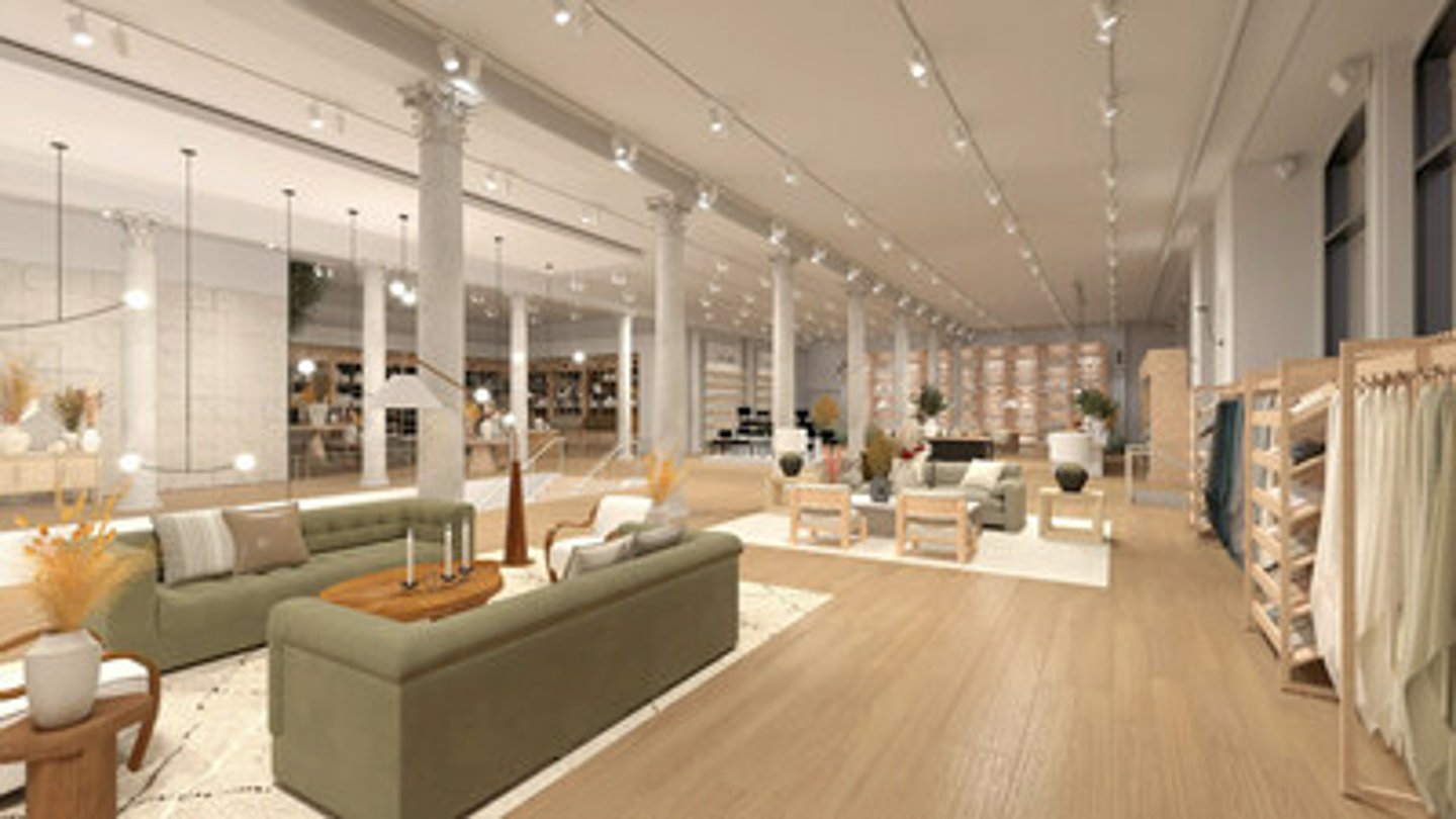 Crate & Barrel virtual store