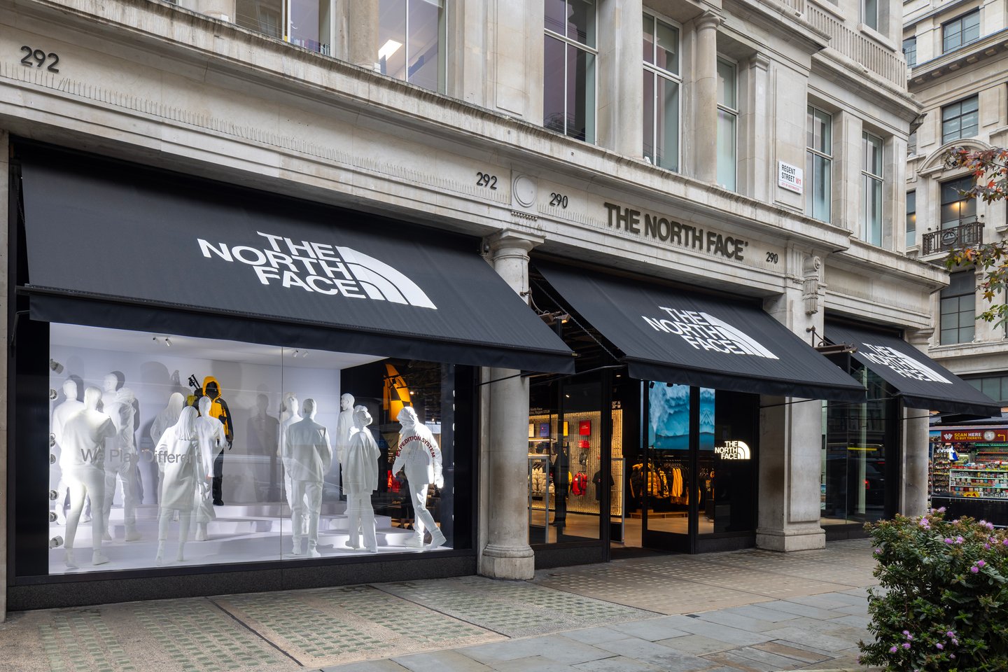 The North Face London flagship.