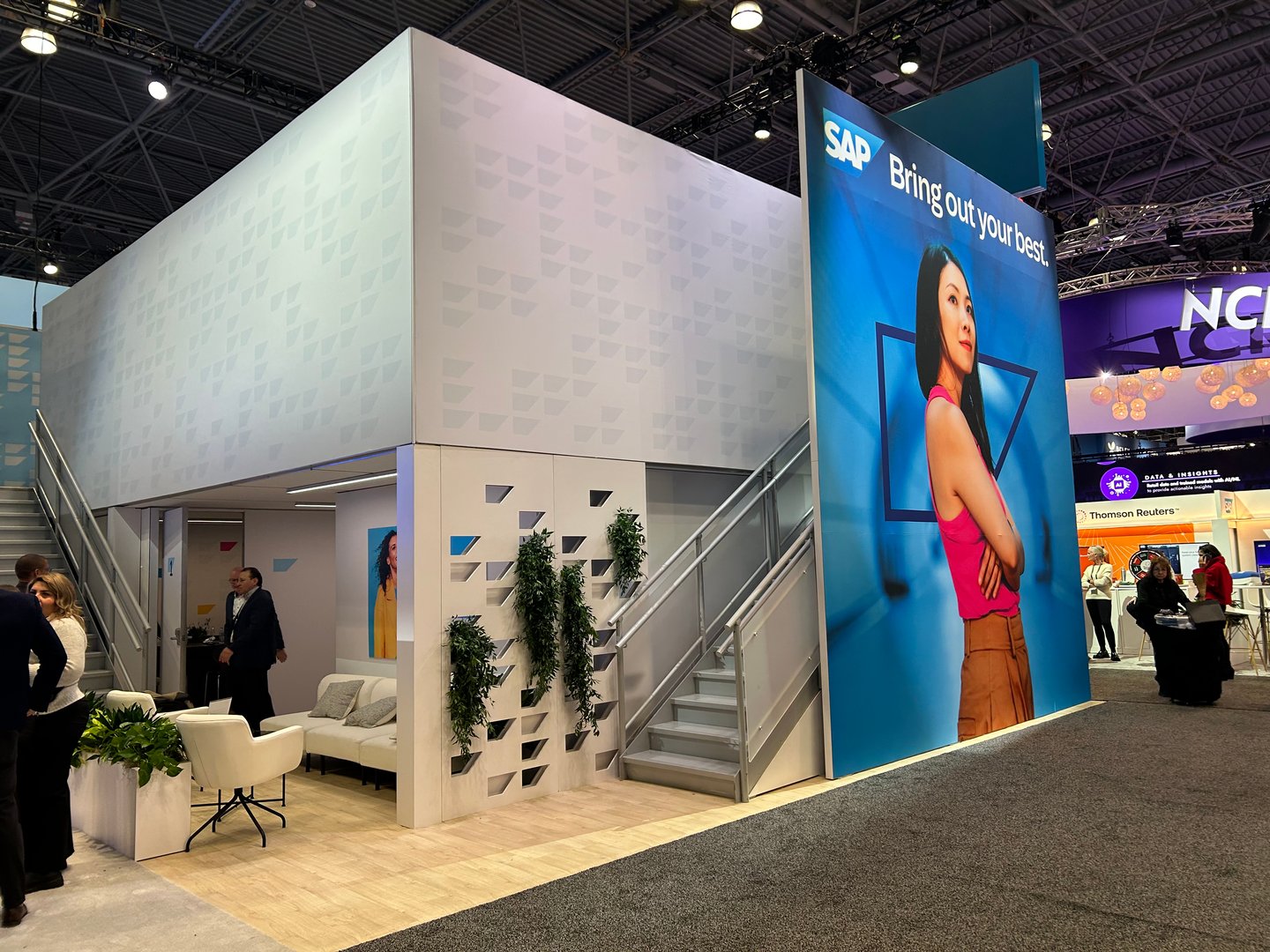 SAP America booth at NRF 2025