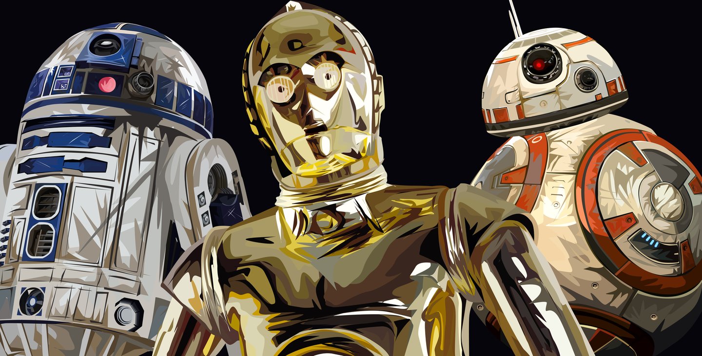 Star Wars robots (Image: Deo Gracia Cahyadi)