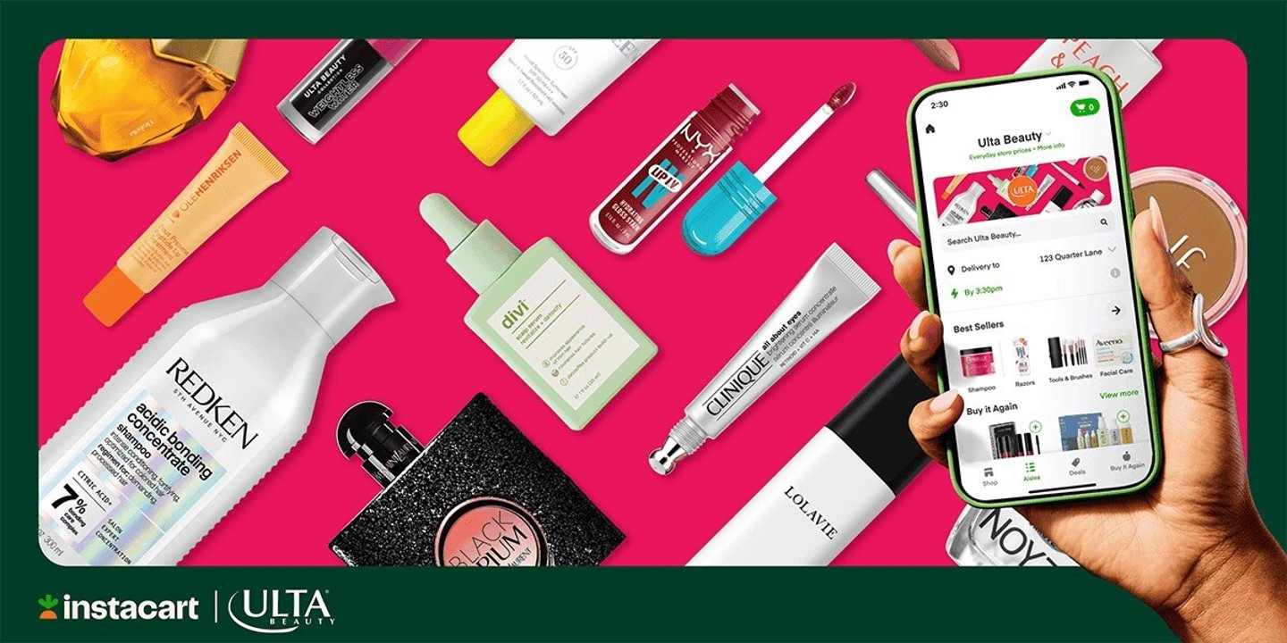 Ulta Beauty partners with Instacart