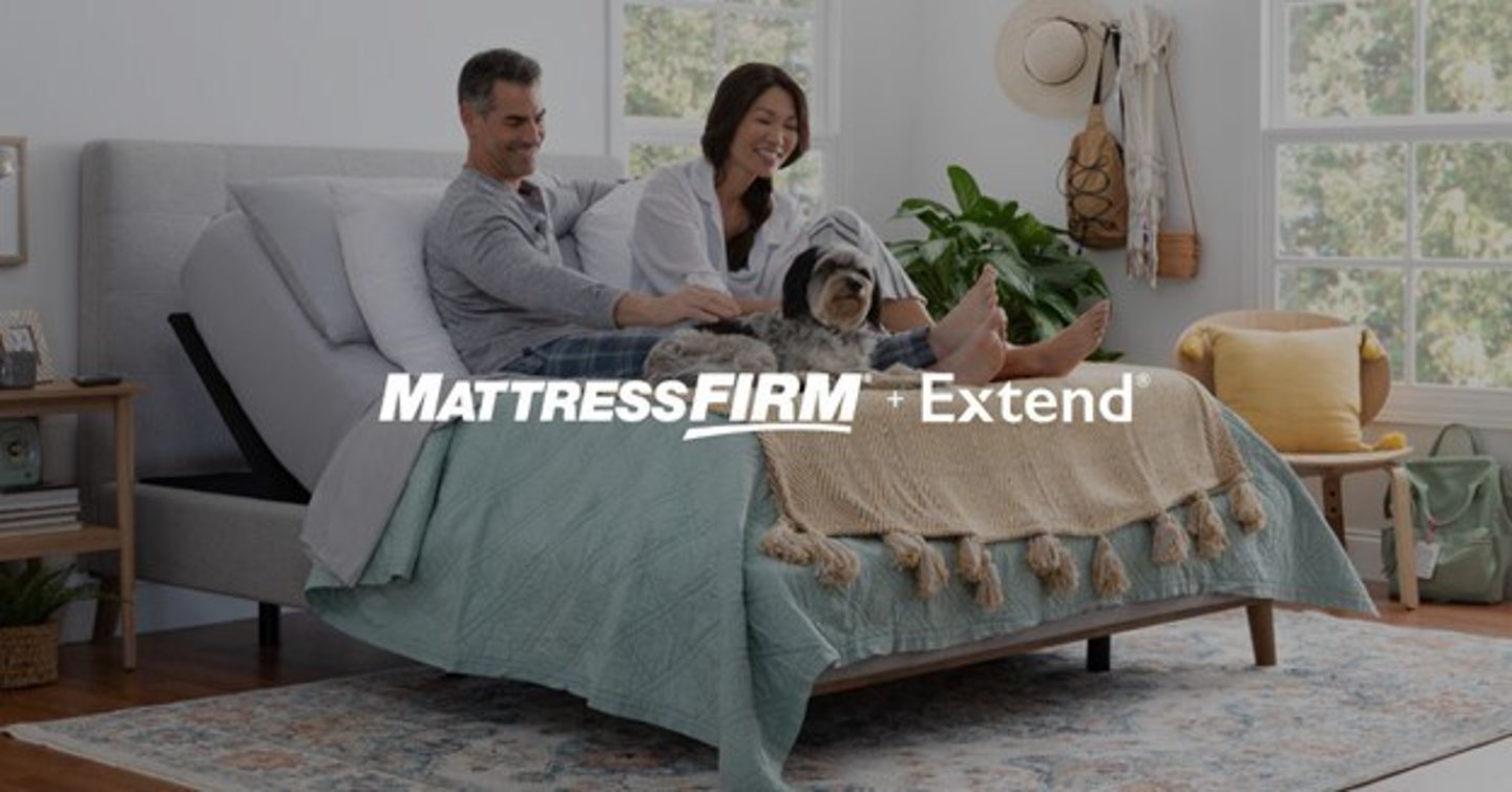 Mattress Firm Firmware powered by Extend (Courtesy of Mattress Firm)