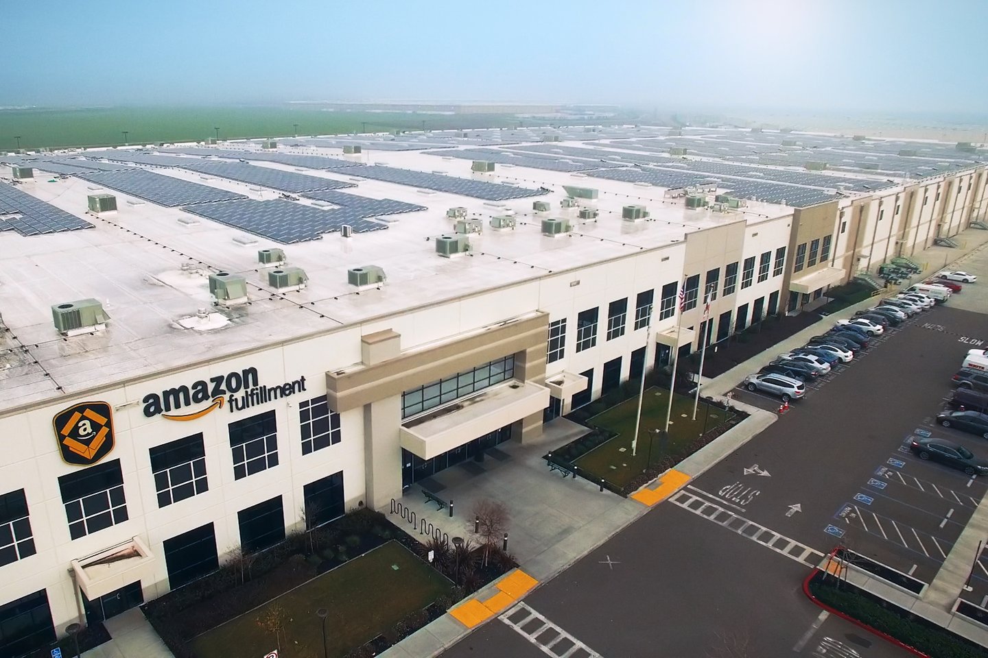 Amazon solar rooftop