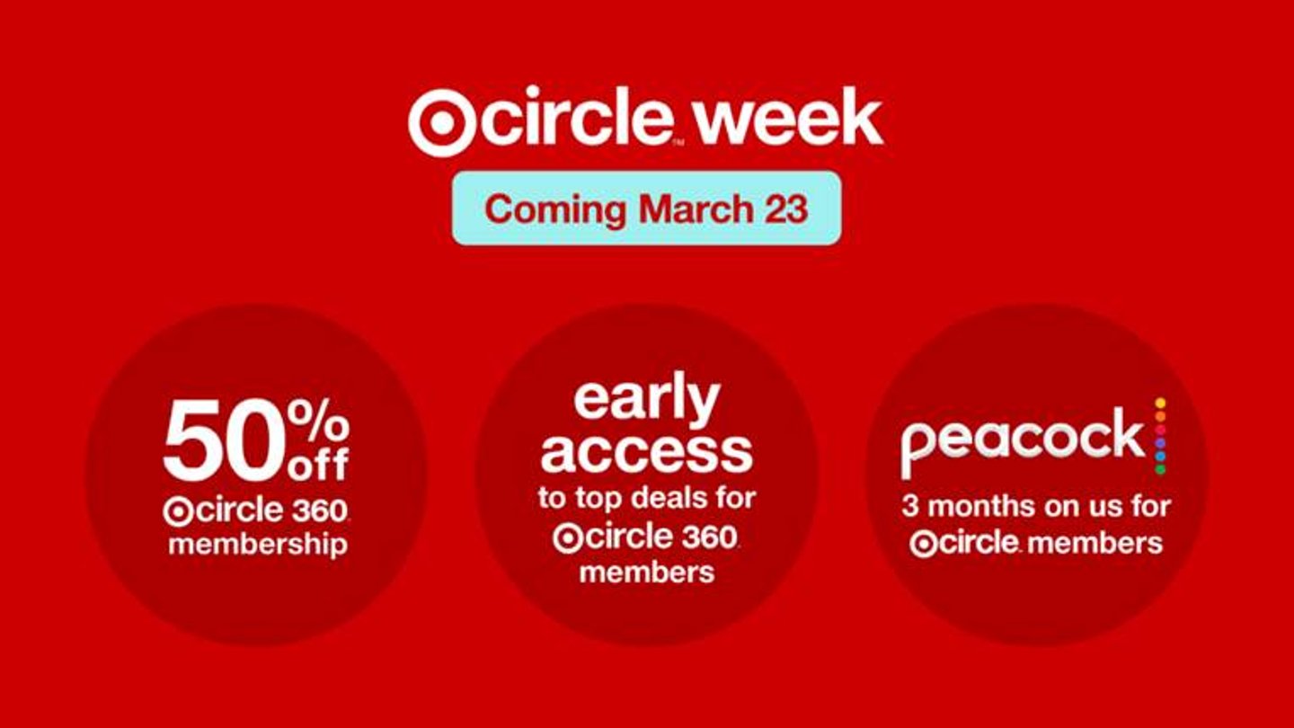 Target Circle Week spring 2025