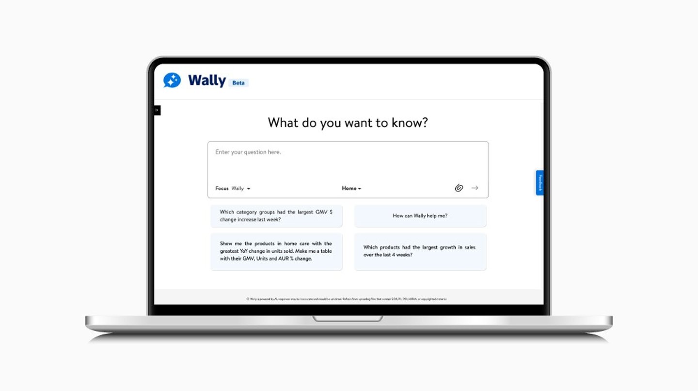 Walmart Wally AI merchandising tool