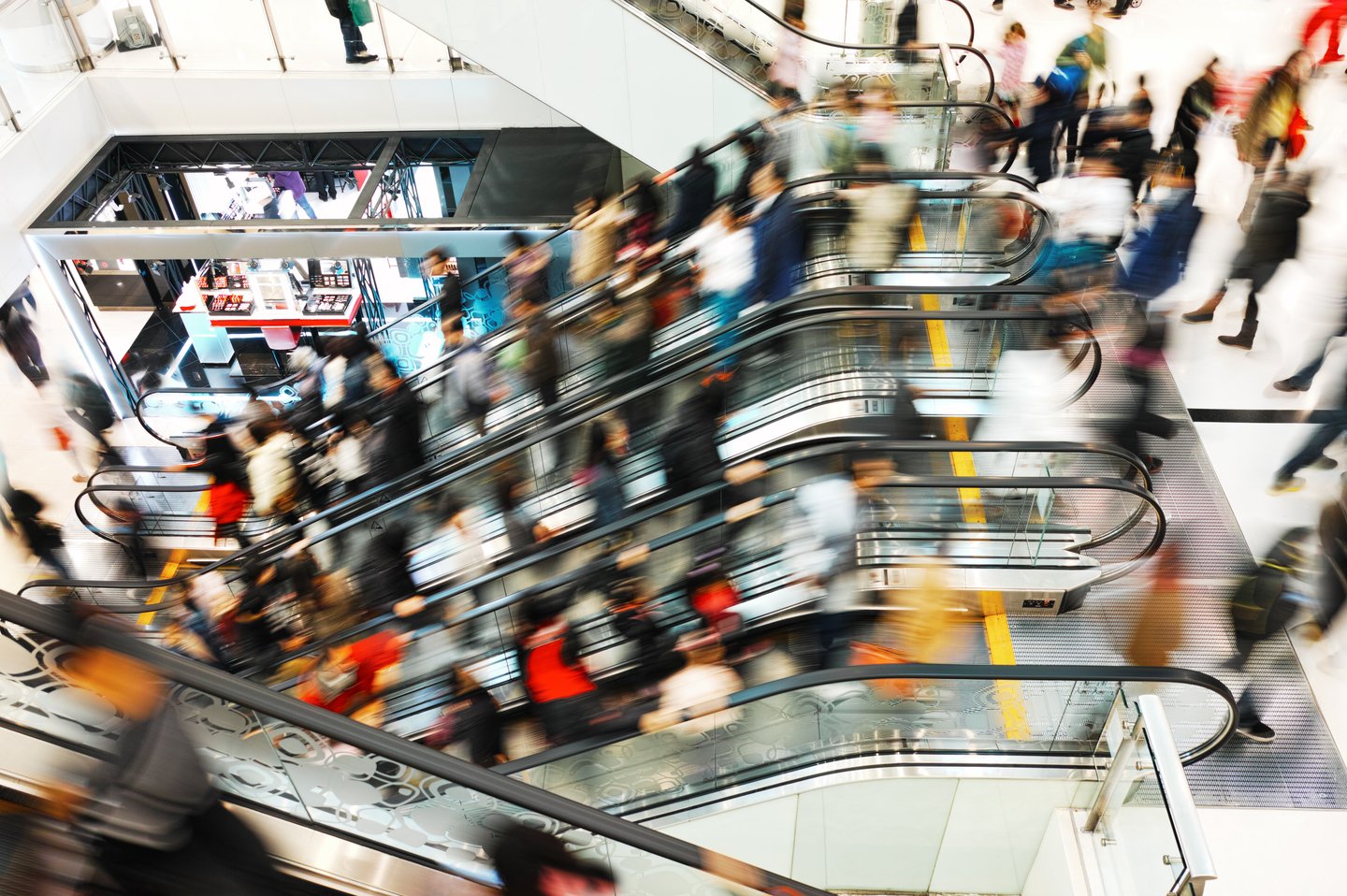 crowded mall -shutterstock
