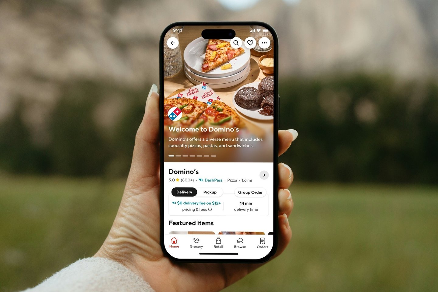 Domino's on DoorDash