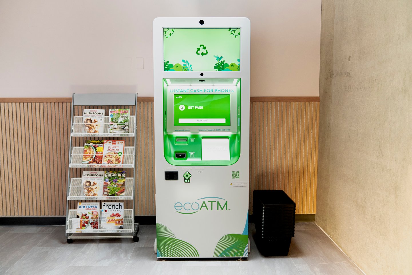 EG America device trade-in kiosk