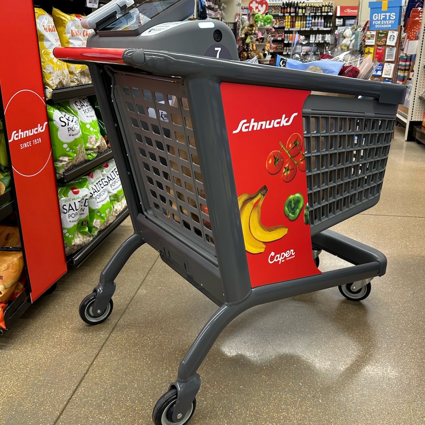 Schnucks rolls out Instacart Caper Carts.