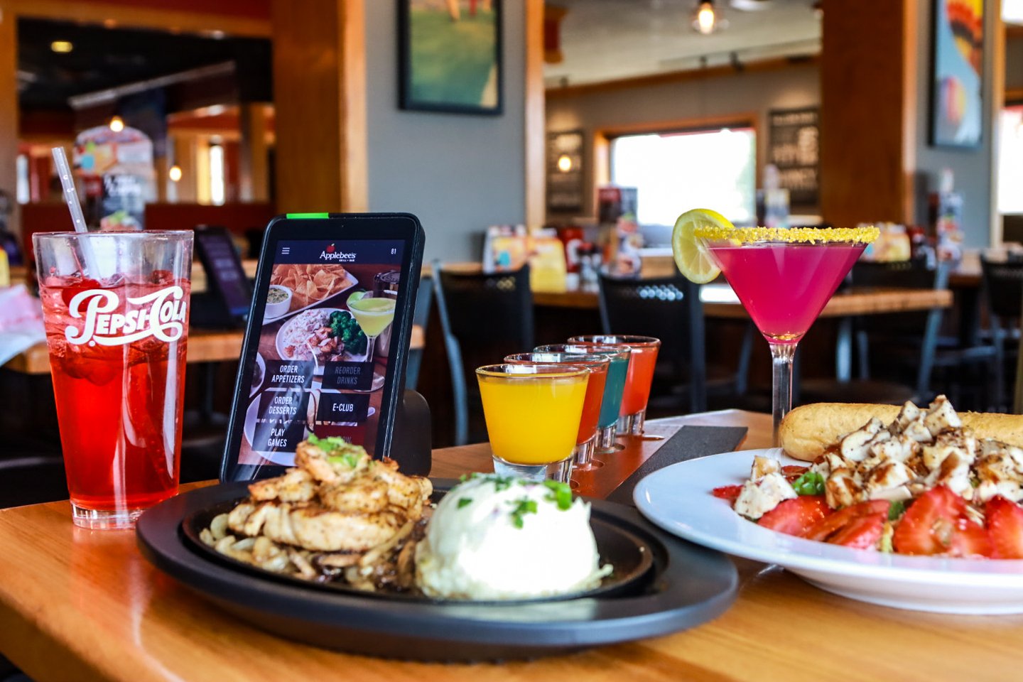 Applebees Ziosk tablet
