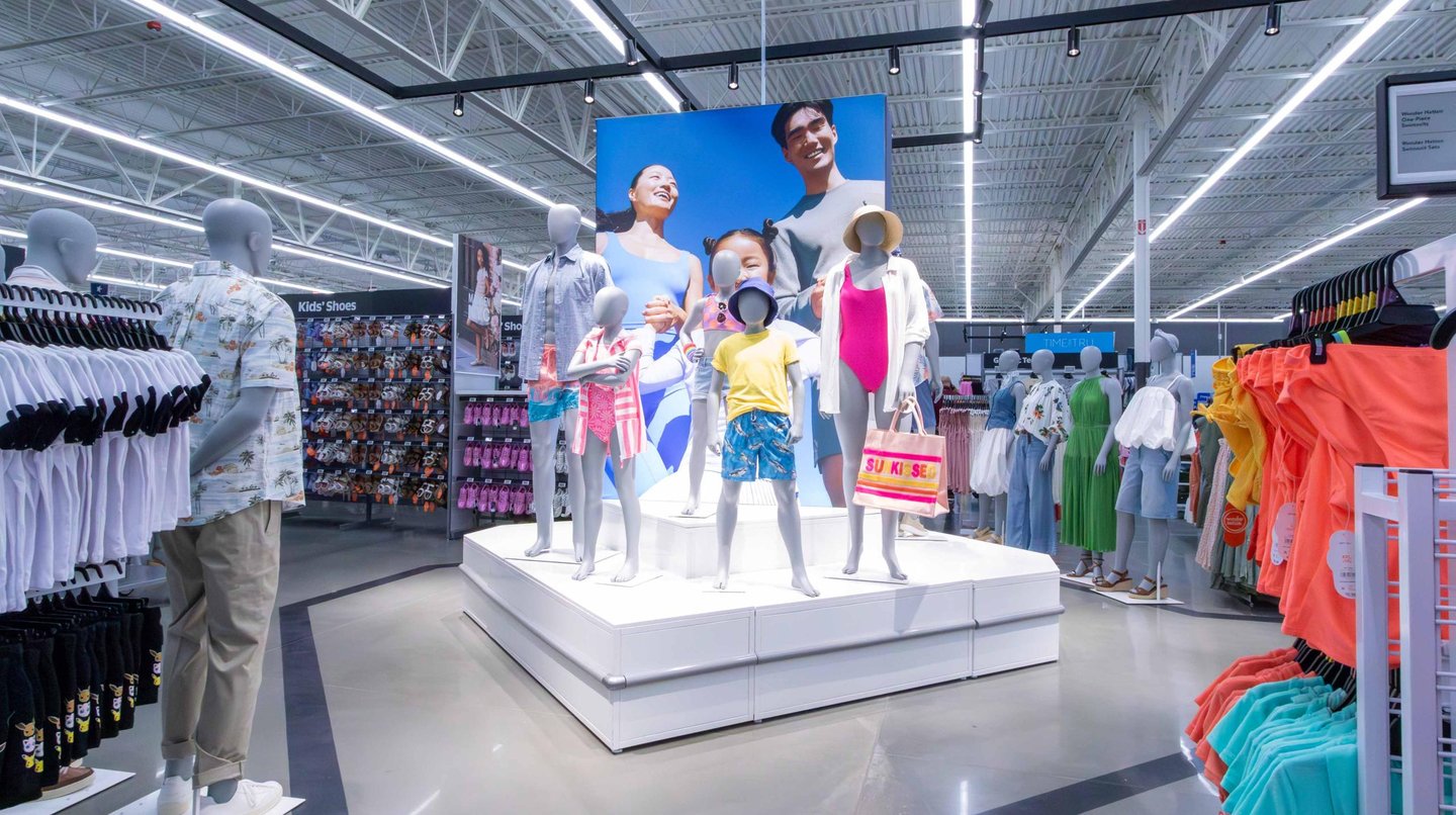 Walmart summer display