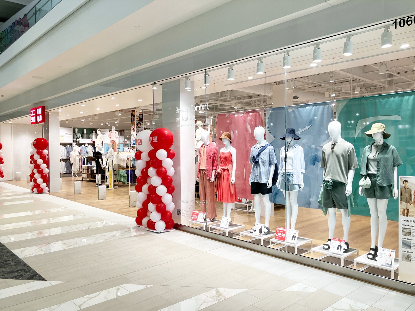 Interior of Uniqlo’s store in Brea Mall in Brea, Calif. (Image courtesy of Uniqlo)