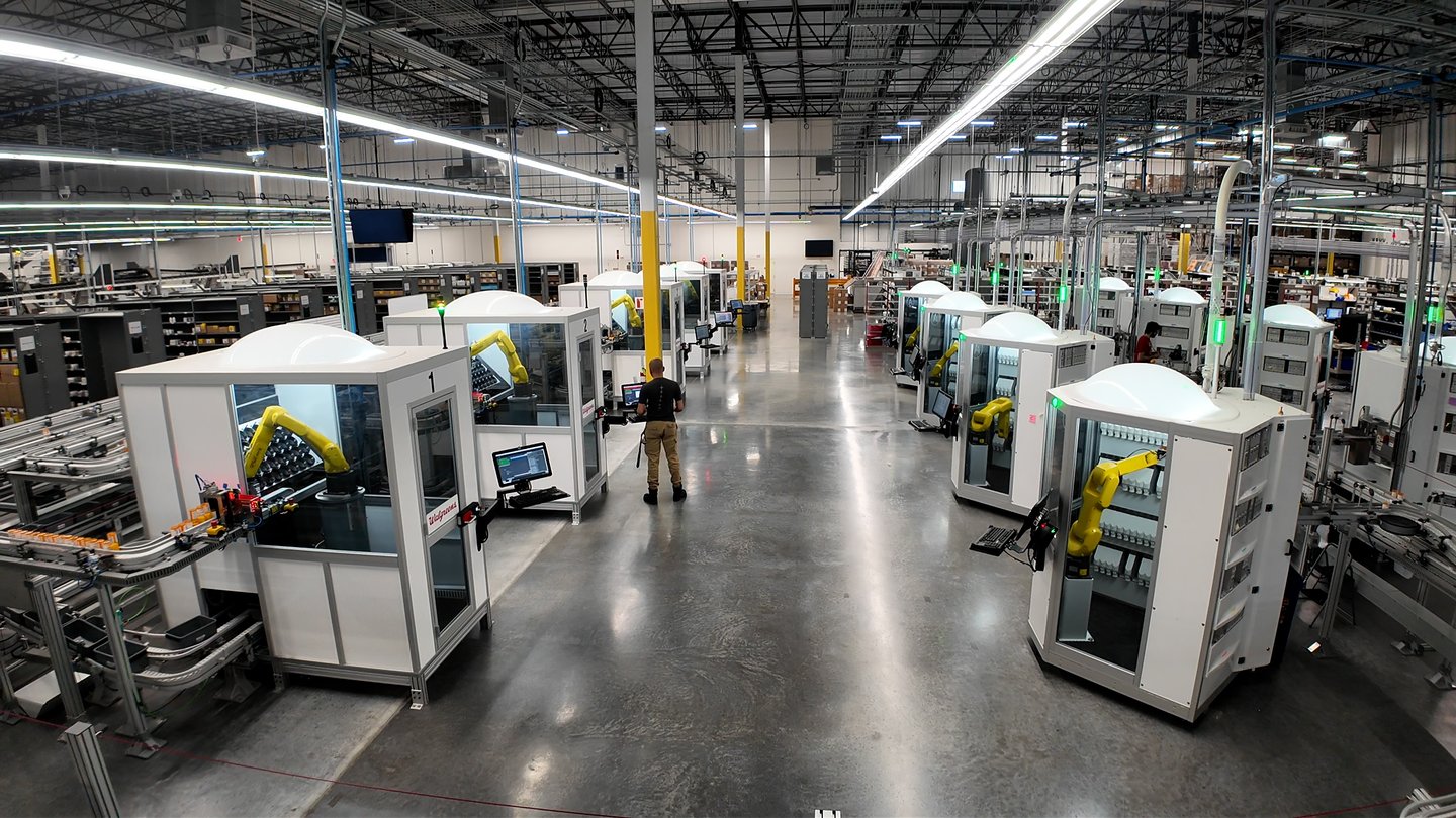 Walgreens micro-fulfillment center