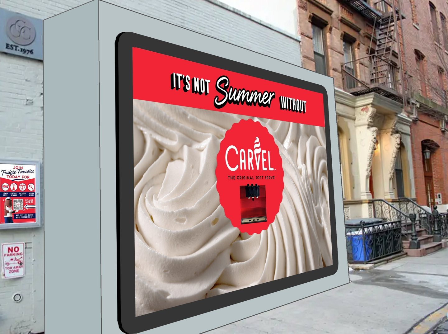 Carvel billboard