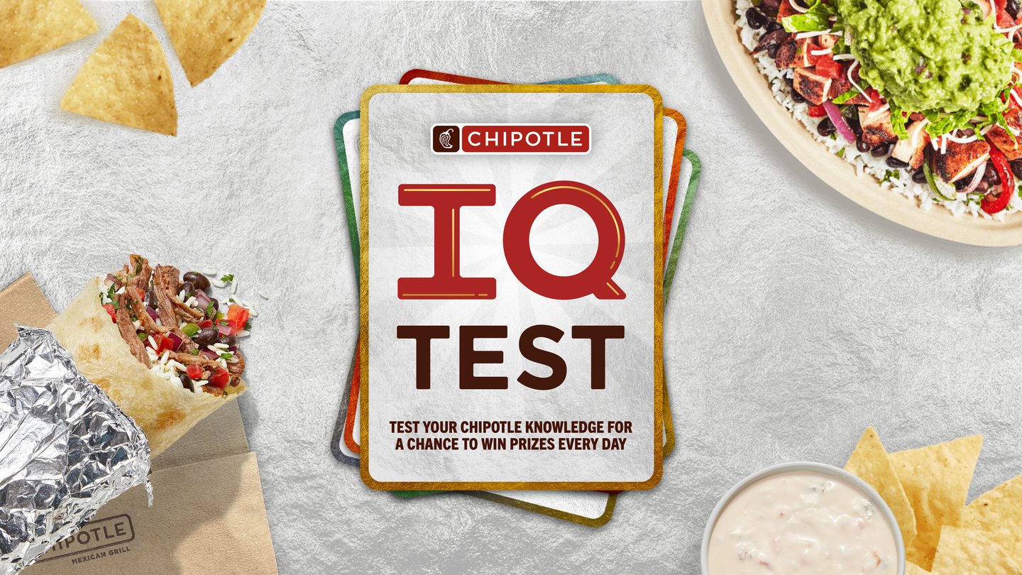 Chipotle IQ Test